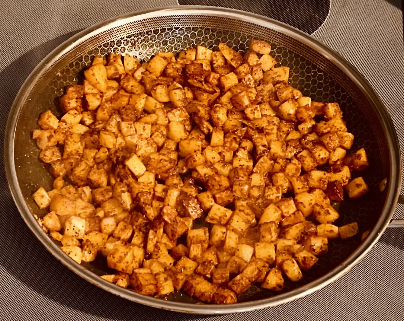Spicy Diced Potatoes